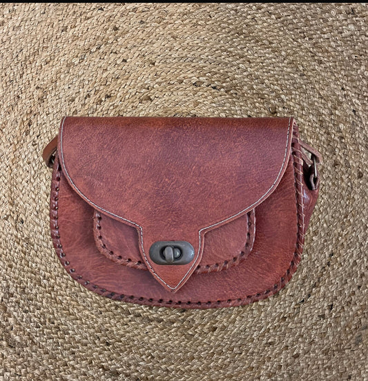 Leder Tasche - Handgefertigt - Handmade - Bagback - Bag - Leather