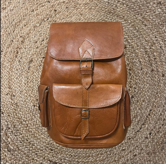 Leder Tasche - Handgemacht - Rucksack - Tasche - Bagback - Handmade - Leather